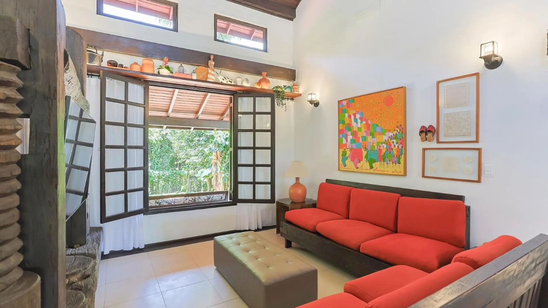 빌라 Casa Na Lagoinha Com Estilo Acoriano Mp7117 Florianópolis 브라질
